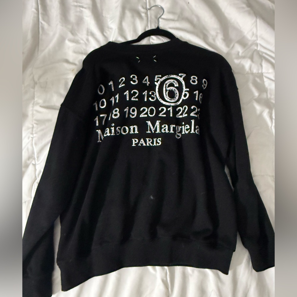 Maison Margiela Black Sweatshirt